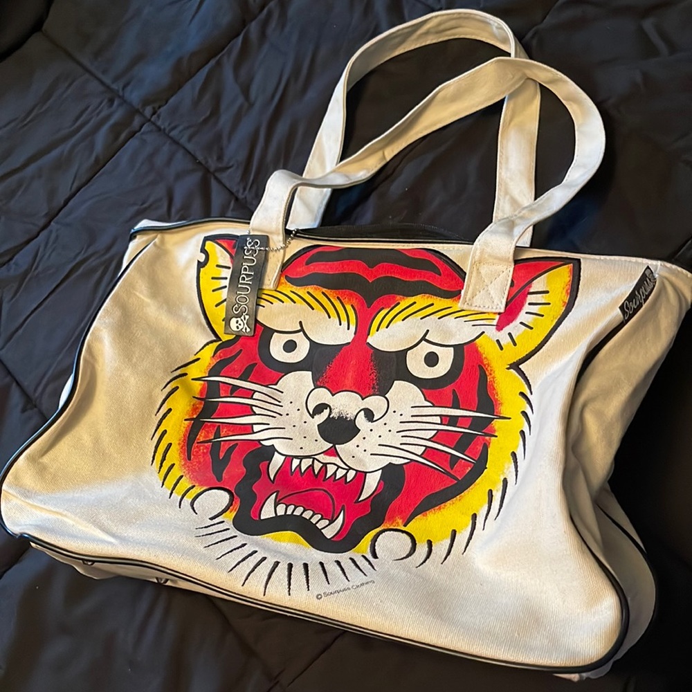 SOURPUSS tiger flash bag NEW